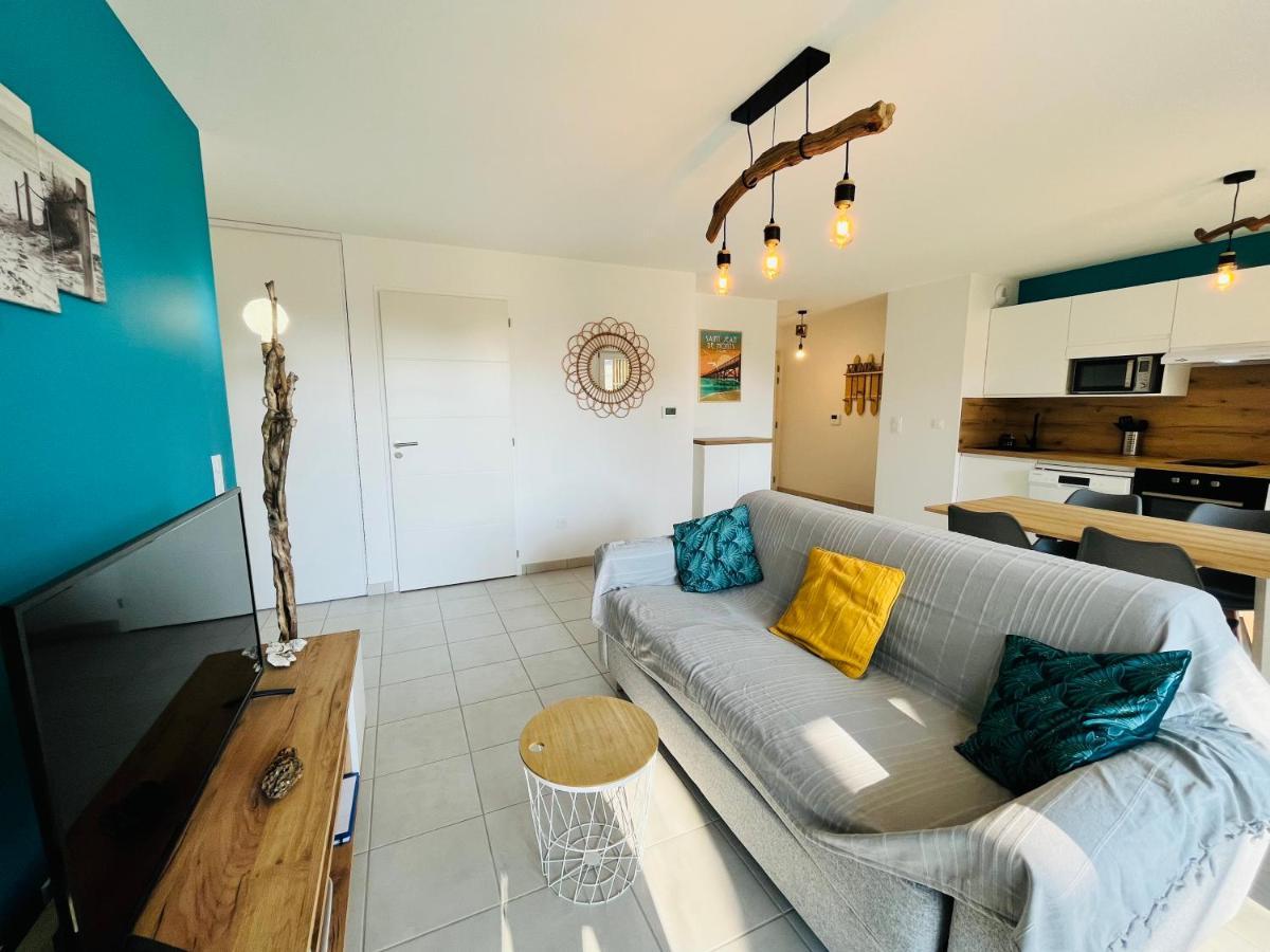 L'Ocean, T3 Neuf 300M De La Mer Classe 3 Etoiles 생장드몽 외부 사진