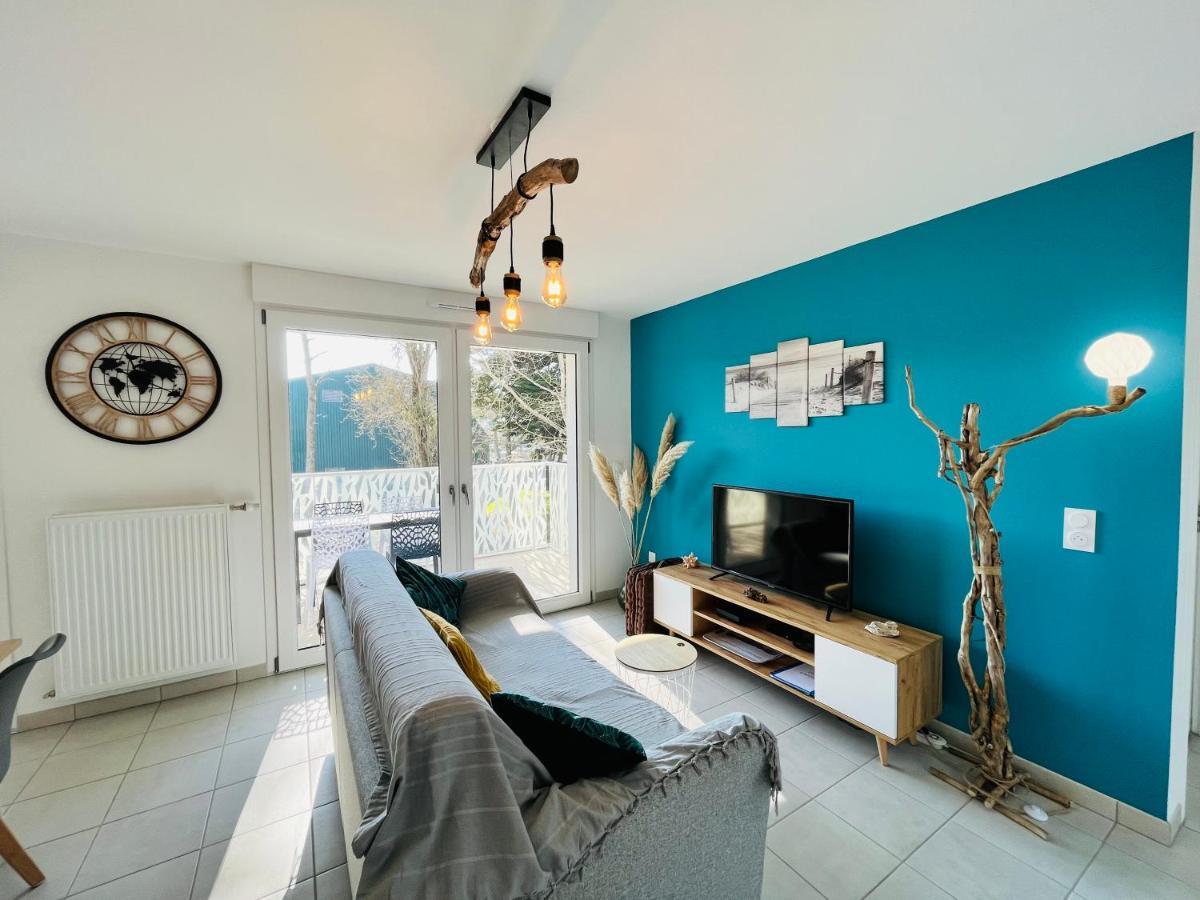 L'Ocean, T3 Neuf 300M De La Mer Classe 3 Etoiles 생장드몽 외부 사진